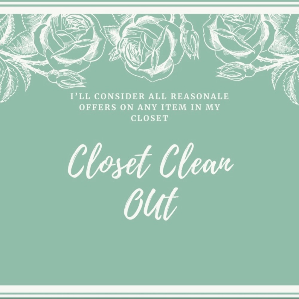 CLOSET CLEAN OUT